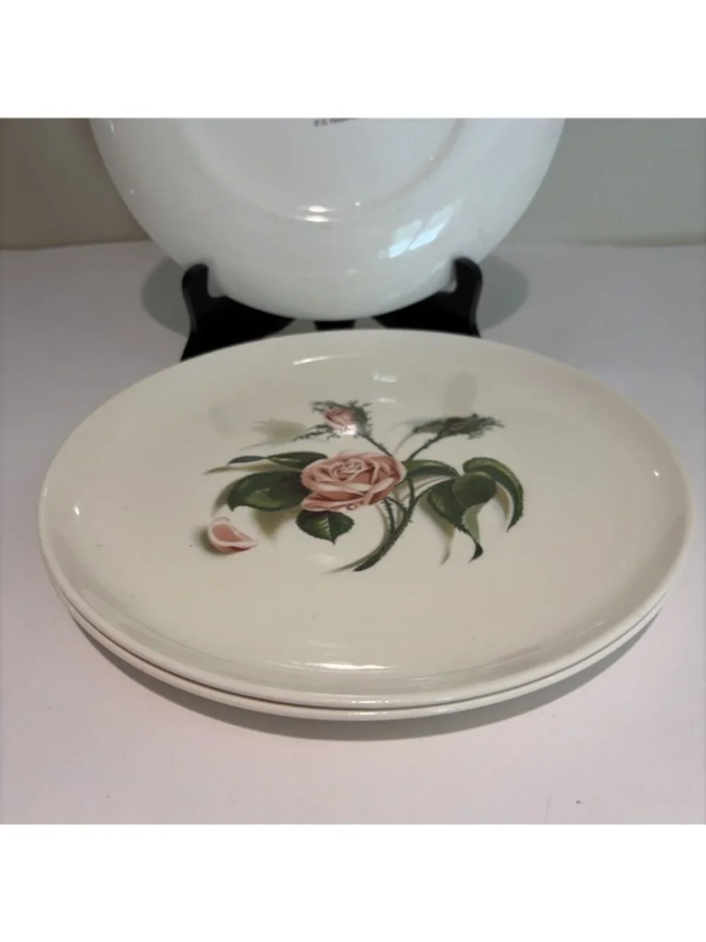 Universal Ballerina Moss Rose Dinner Plates 10